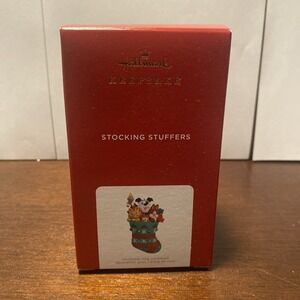 2021 Hallmark Keepsake Stocking‎ Stuffers 1st in series Christmas Ornament
